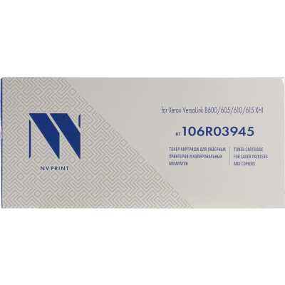 тонер-картридж NV Print NV-106R03945 черный