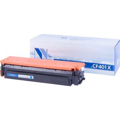 картридж NV Print NV-CF401XC голубой