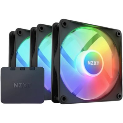 кулер NZXT F120 RGB Core Triple Pack RF-C12TF-B1 Черный