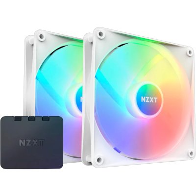 NZXT F140 RGB Core Twin Pack RF-C14DF-W1