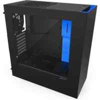 корпус NZXT S340 Black-Blue CA-S340MB-GB