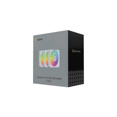кулер Ocypus Gamma F12 Elite White ARGB 3 in 1 Белый