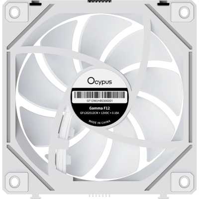 кулер Ocypus Gamma F12 UNI White ARGB 3 in 1 Белый