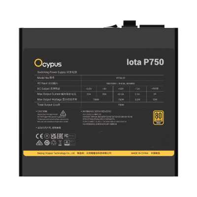 блок питания Ocypus Iota P750 Black Черный