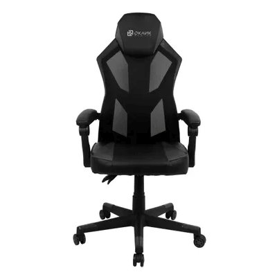 игровое кресло Oklick 121G Black черный