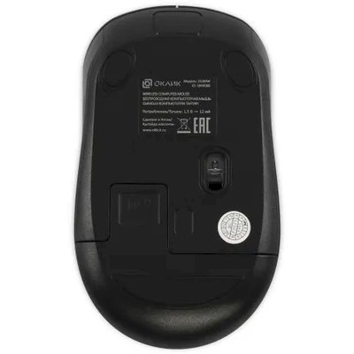 мышь Oklick 310MW Black-Grey Черный-серый