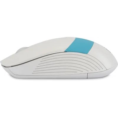 мышь Oklick 310MW White-Blue Белый-синий