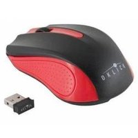 мышь Oklick 485MW+ Black-Red