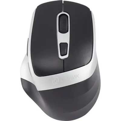 мышь Oklick 516MW Black-Silver Черный-серебристый