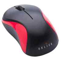 мышь Oklick 605SW Black-Red Черный-красный