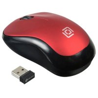 мышь Oklick 655MW Black-Red Красный-черный
