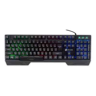 клавиатура Oklick 709G Black Черный