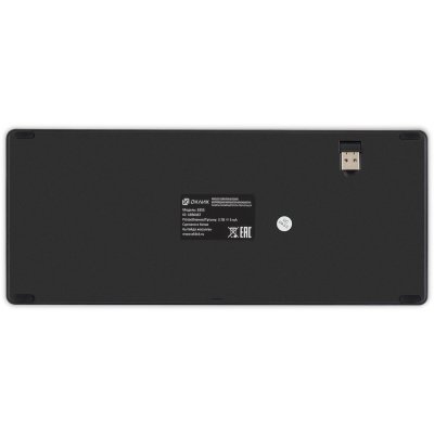 клавиатура Oklick 835S Black Черный-серый