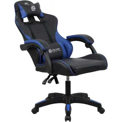 игровое кресло Oklick Drifter Black/Blue черно-синий