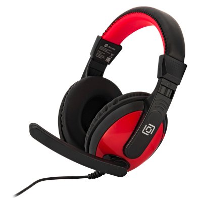 гарнитура Oklick HS-L300 Black/Red