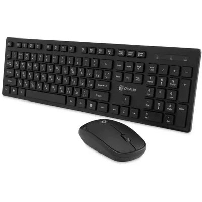 клавиатура Oklick S255W Black Черный