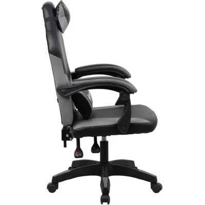 игровое кресло Oklick Spirit Black/Grey черный-серый
