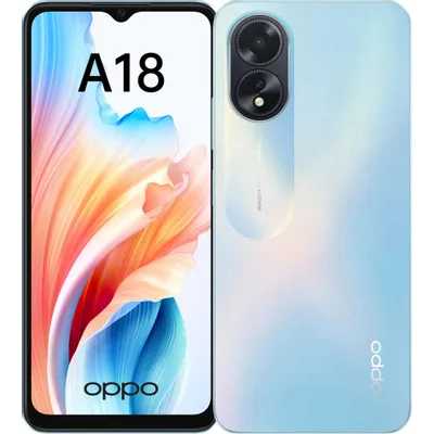 смартфон OPPO A18 4/128GB Blue голубой