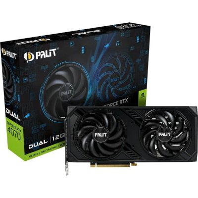 видеокарта Palit nVidia GeForce RTX 4070 Dual 12Gb NED4070019K9-1047D