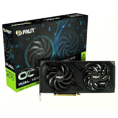 видеокарта Palit nVidia GeForce RTX 4070 Dual OC 12Gb NED4070S19K9-1047D