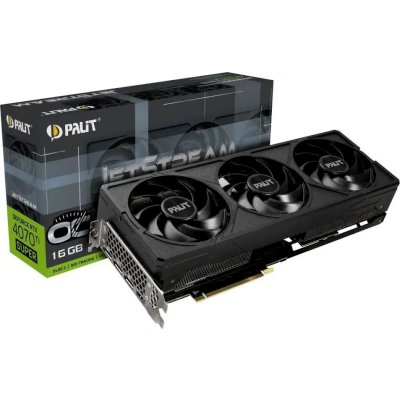 видеокарта Palit nVidia GeForce RTX 4070 Ti Super JetStream OC 16Gb NED47TSS19T2-1043J