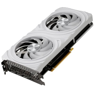 видеокарта Palit nVidia GeForce RTX 4070 White OC 12Gb NE64070S19K9-1048L Белый