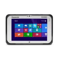 планшет Panasonic Toughpad FZ-M1JAAAET9 mk3 Черный, серебристый