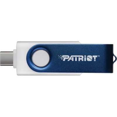 флешка Patriot 32GB PS32GX550AAD Белый, синий
