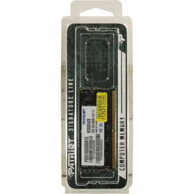 оперативная память Patriot Signature Line PSD516G560081S