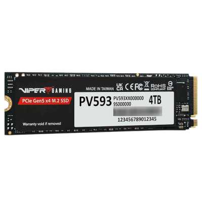 SSD диск Patriot Viper PV593 4Tb PV593P4TBM28H Черный