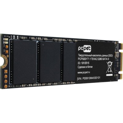 SSD диск PC PET 1Tb PCPS001T1 Черный