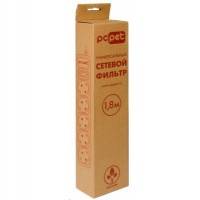 сетевой фильтр PC PET AP02009-1.8 белый