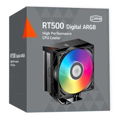 кулер PCcooler RT500 Digital ARGB Black