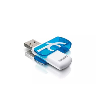 флешка Philips 16GB FM16FD05B/97 Белый, синий