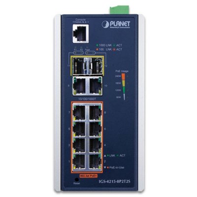 коммутатор Planet IGS-4215-8P2T2S