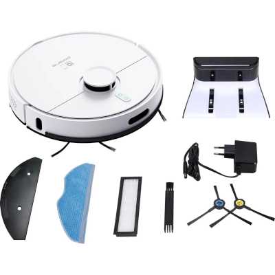 робот-пылесос Polaris PVCR 4500 WIFI IQ Home White белый