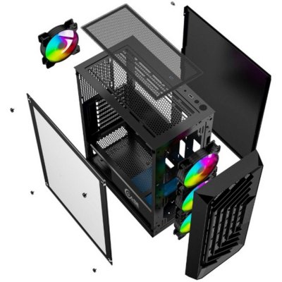 корпус PowerCase Mistral C4B Black