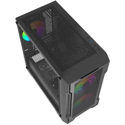 корпус PowerCase Mistral Micro X3B ARGB Black