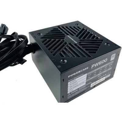 блок питания PowerCase PW600 600W PS-600W-DC Черный