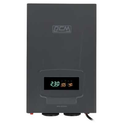 стабилизатор напряжения PowerCom WM-2000VA Черный
