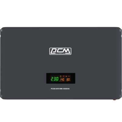 стабилизатор напряжения PowerCom WM-5000VA Черный