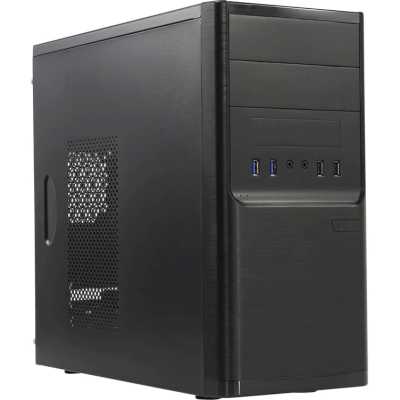 корпус PowerMan ES701 Black PM-600ATX-F