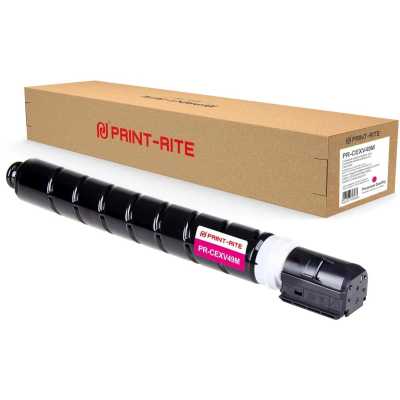 картридж Print-Rite TFC876MPRJ PR-CEXV49M MAGENTA пурпурный