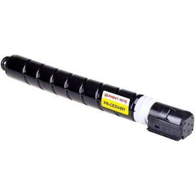 картридж Print-Rite TFC877YPRJ PR-CEXV49Y YELLOW желтый