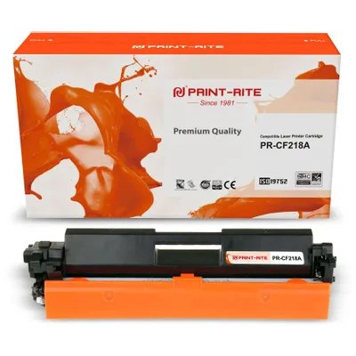 картридж Print-Rite TFHAI8BPU1J PR-CF218A черный