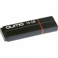 флешка Qumo 16GB QM16GUD3-SP-black Черный
