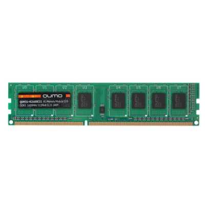 оперативная память Qumo QUM3U-4G1600С11 Черный
