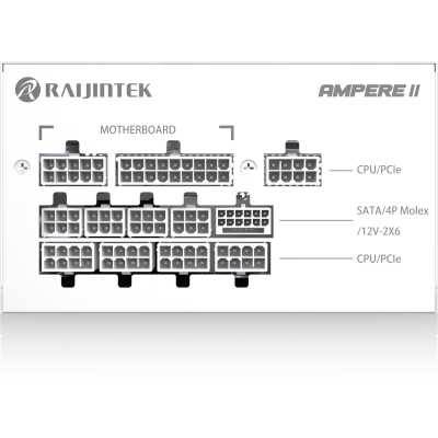 блок питания Raijintek Ampere II 1000W White Белый