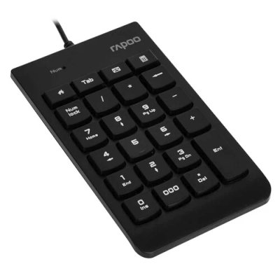 цифровой блок Rapoo K10 Black Черный