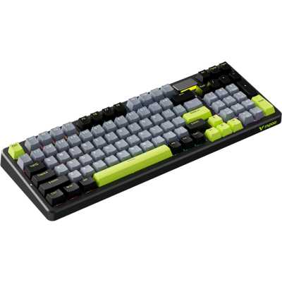 клавиатура Rapoo V700DIY-98 Black Черный, зеленый, серый